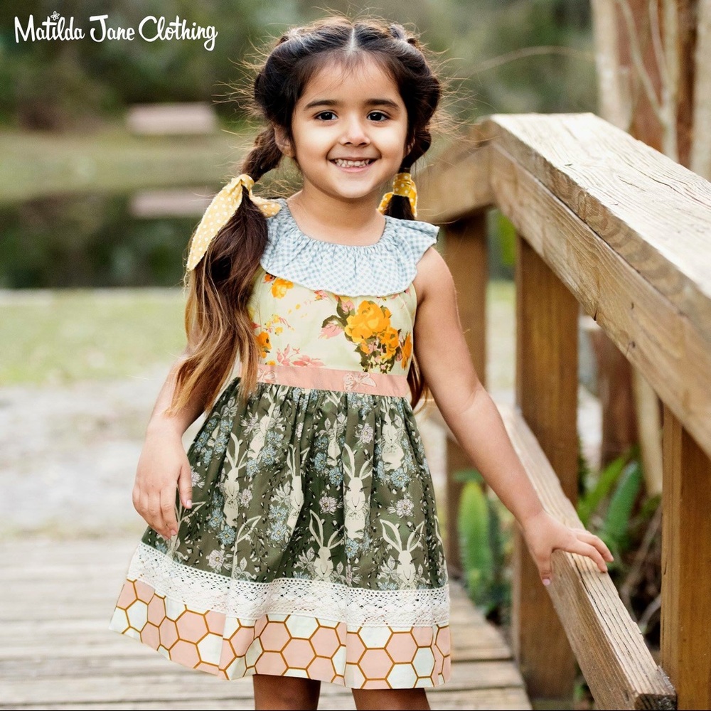 Matilda Jane Platinum dress NWT 4